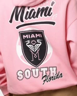 Mitchell & Ness Inter Miami CF Inaugural Year Hoodie Pink 19 Mitchell & Ness Inter Miami CF Inaugural Year Hoodie Pink -Culture kings 02053950 YP001 mens 00090