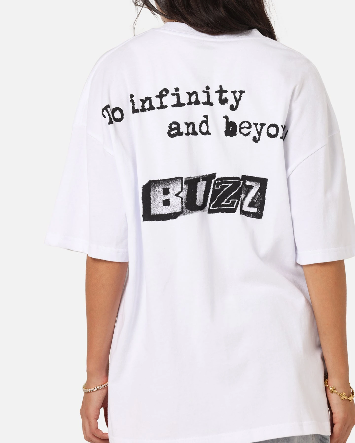 73 Studio Disney Pixar Toy Story Buzz Lightyear Vintage T-Shirt White 10 73 Studio Disney Pixar Toy Story Buzz Lightyear Vintage T-Shirt White - Image 8