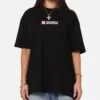 S Double Cube Mid Block T-Shirt Black -Culture kings 02054930 YB001 womens 0010
