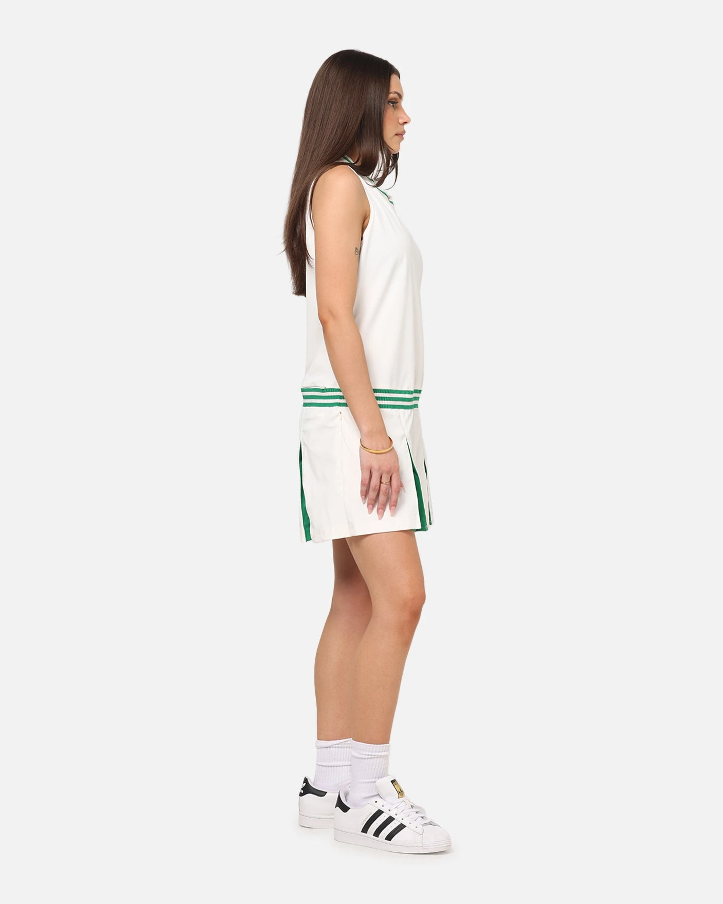 Adidas Women's Originals Dress Chalk White 6 Adidas Women's Originals Dress Chalk White - Image 4
