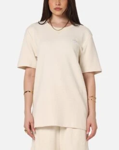 Adidas Trefoil Essentials Waffle T-Shirt Wonder White