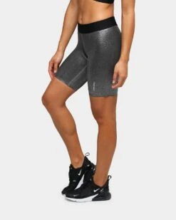 Dead Sport Women's Phantom Bike Shorts Silver/Black/Metallic -Culture kings 03005915 YS573 womens 000050
