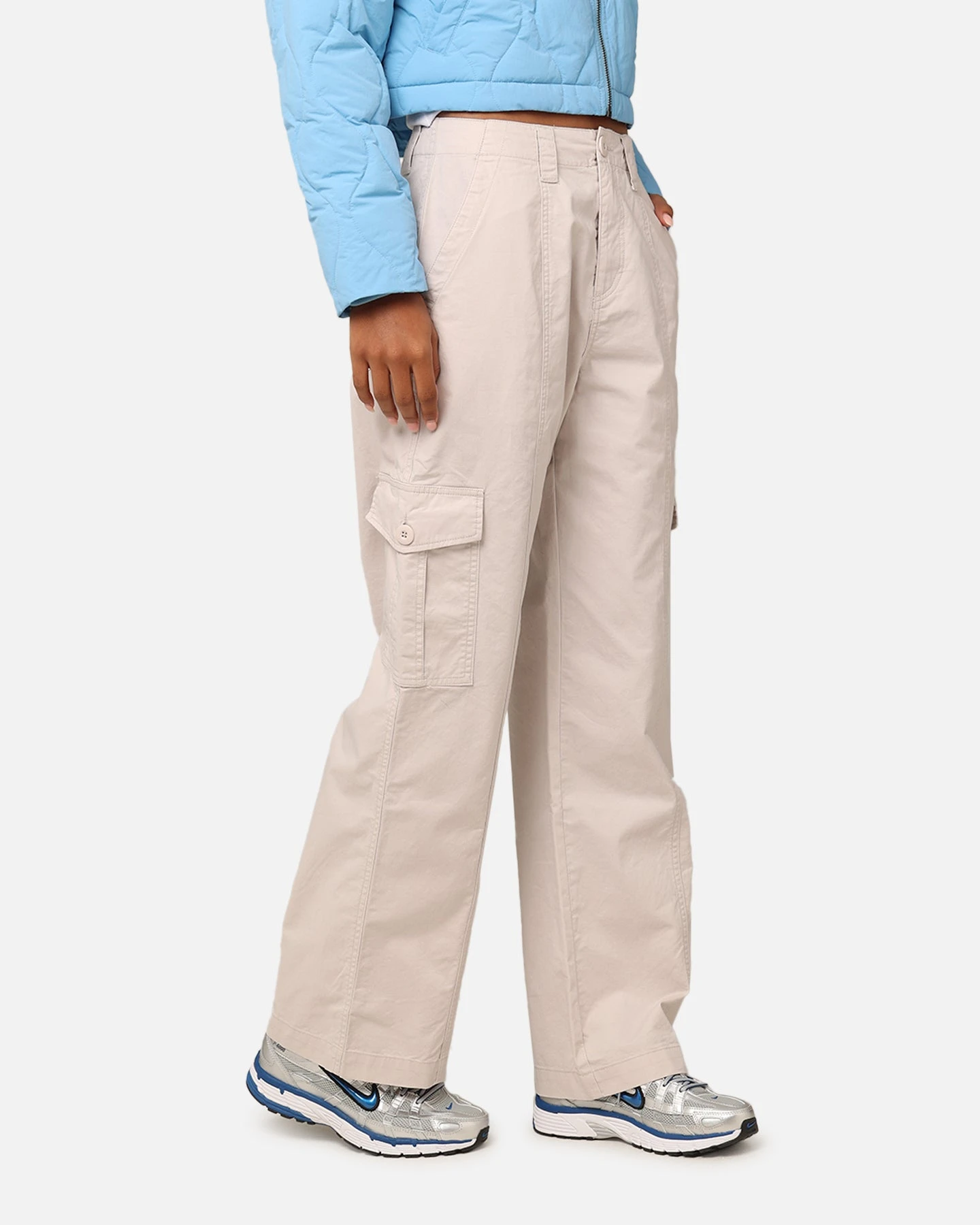 X-Girl Work Cargo Pants White Sand 7 X-Girl Work Cargo Pants White Sand - Image 5