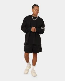 Adidas Basketball Mesh Shorts Black/Silver 11 Adidas Basketball Mesh Shorts Black/Silver -Culture kings 03010966 YD689 mens 020