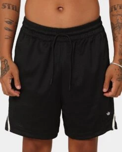 Adidas Basketball Mesh Shorts Black/Silver 14 Adidas Basketball Mesh Shorts Black/Silver -Culture kings 03010966 YD689 mens 050