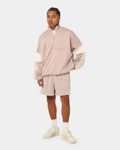Adidas Basketball Mesh Shorts Wonder Taupe/Off White