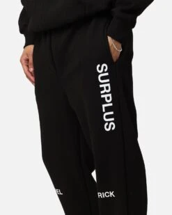Daniel Patrick Surplus Logo Sweatpants Black -Culture kings 03012289 YB001 mens 00040