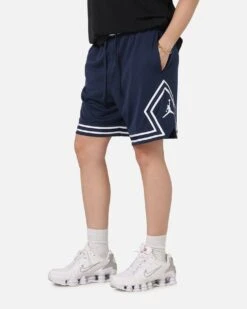 Jordan Dri-FIT Sport Diamond Shorts Midnight Navy/White