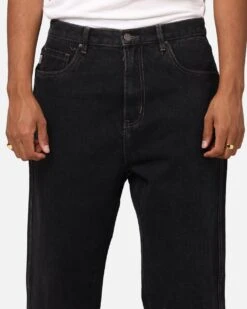 S Double Denim Standard Jeans Black Wash 16 S Double Denim Standard Jeans Black Wash -Culture kings 03013027 YB295 mens 00070