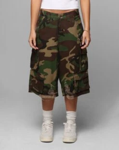 Loiter Collateral Cargo Shorts Camo