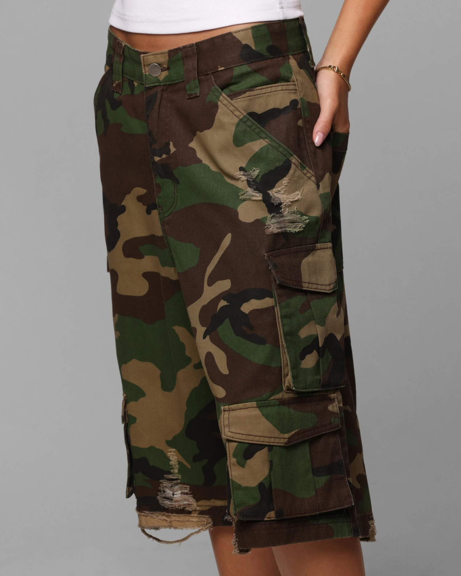 Loiter Collateral Cargo Shorts Camo 5 Loiter Collateral Cargo Shorts Camo - Image 3