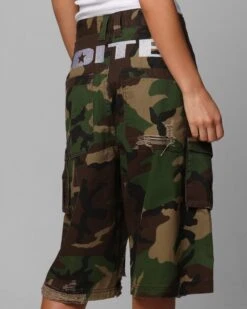 Loiter Collateral Cargo Shorts Camo 13 Loiter Collateral Cargo Shorts Camo -Culture kings 03013084 YC001 womens 00040