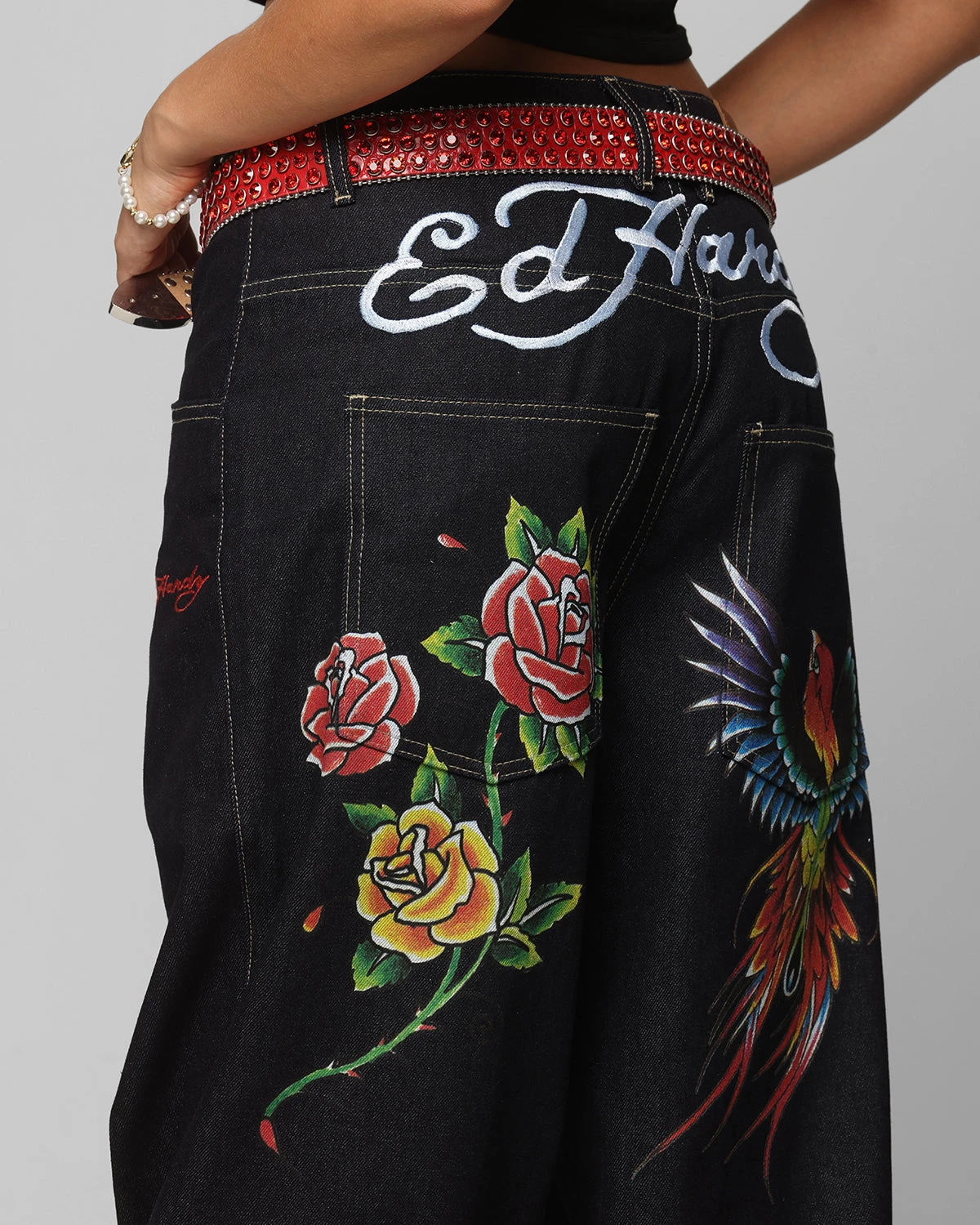 Ed Hardy Denim Jeans Raw Indigo 5 Ed Hardy Denim Jeans Raw Indigo - Image 3