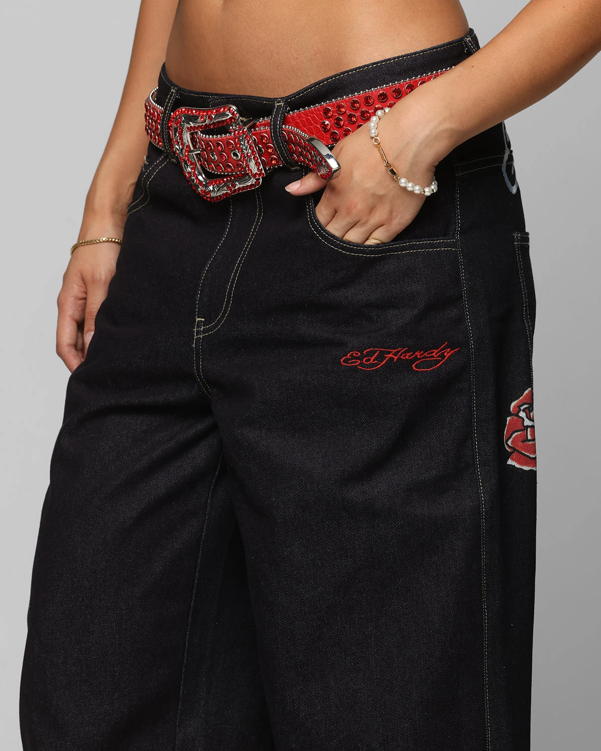 Ed Hardy Denim Jeans Raw Indigo 6 Ed Hardy Denim Jeans Raw Indigo - Image 4