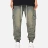 Saint Morta Rodeo Denim Joggers Dirty Blue -Culture kings 03013442 YE178 womens 0010