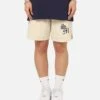 Saint Morta Gothic Monogram Nylon Shorts Dirty Blonde -Culture kings 03013449 YE298 womens 0010