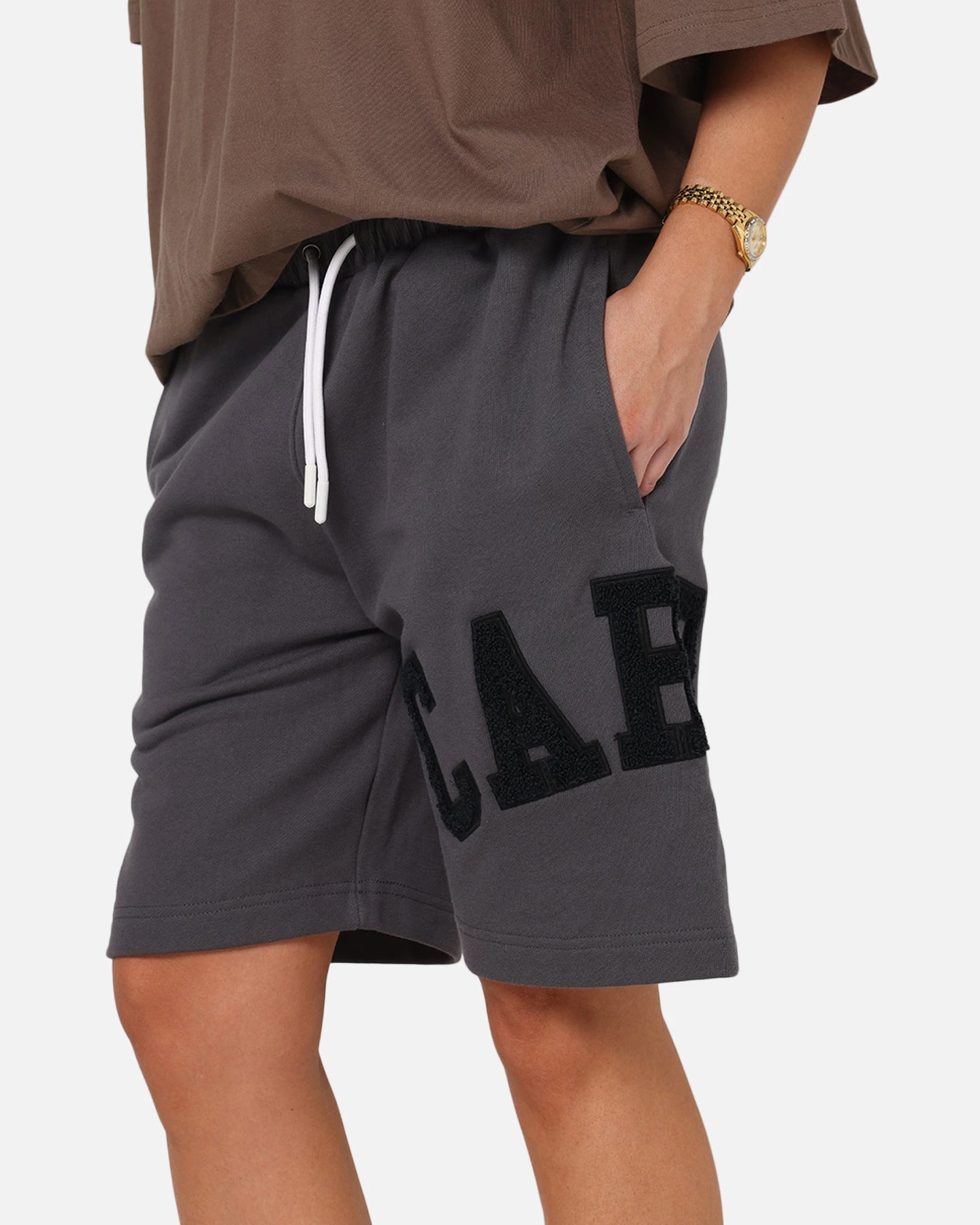 Carre C-Class Sweat Shorts Black Wash 5 Carre C-Class Sweat Shorts Black Wash - Image 3