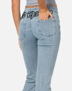 Ed Hardy Women's Low Rise Skinny Jeans Blue Denim -Culture kings 03013507 YX008 womens 0030