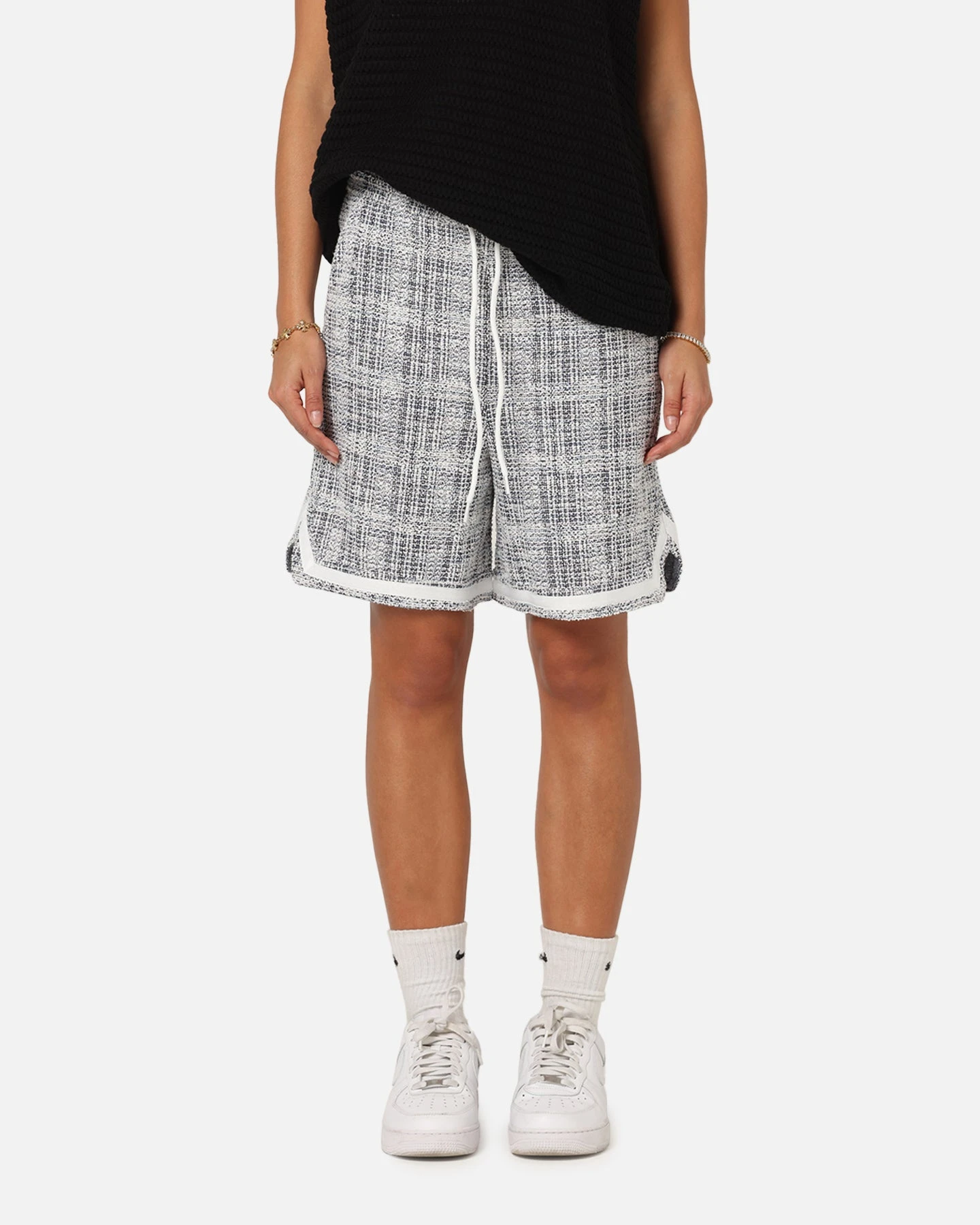 XXIII Textured Ball Shorts Navy/Cream 3 XXIII Textured Ball Shorts Navy/Cream