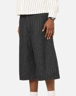 Ed Hardy Shinjuku Jorts Black Pinstripe 13 Ed Hardy Shinjuku Jorts Black Pinstripe -Culture kings 03013524 YB590 mens 0040