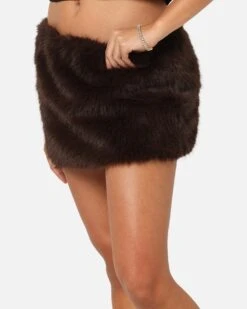 Ed Hardy Women's Bizzard Mini Skirt Brown 13 Ed Hardy Women's Bizzard Mini Skirt Brown -Culture kings 03013553 YX300 womens 0040