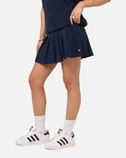 Adidas Women's Originals Pleated Skort Night Indigo