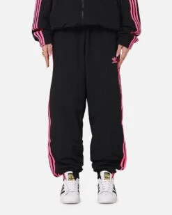 Adidas Firebird Pants Black/Lucid Pink
