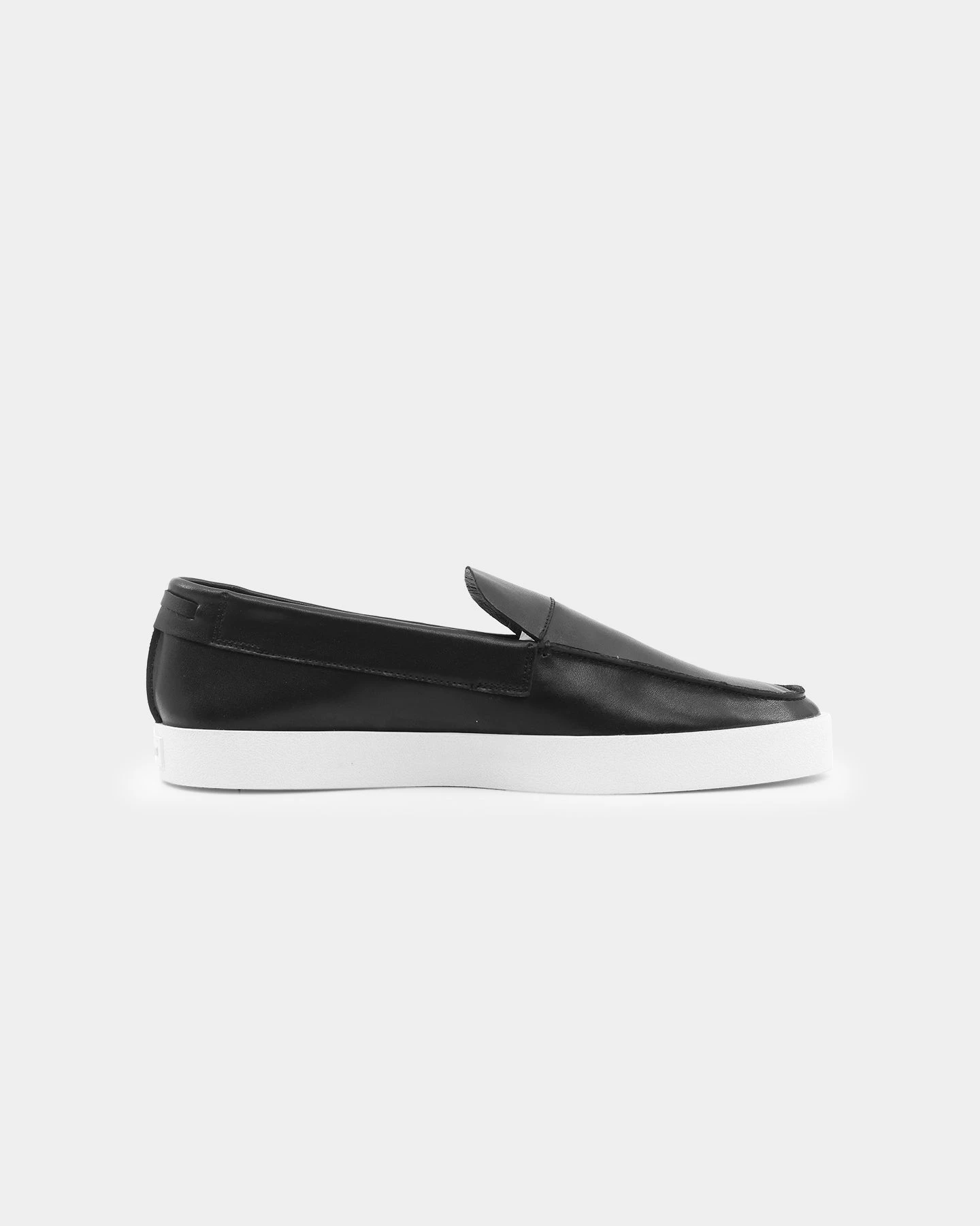 Saint Morta Hemisphere Leather Slip On Loafer Black/White 7 Saint Morta Hemisphere Leather Slip On Loafer Black/White - Image 5