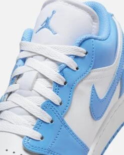 Jordan Kids' Air Jordan 1 Low SE (GS) White/Blue -Culture kings 05012395 YW132 default 0060