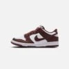 Nike Kids' Dunk Low (GS) White/Redwood-Gym Red