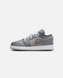 Jordan Kids' Air Jordan 1 Low SE (GS) Medium Grey