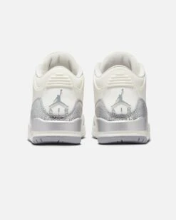 Jordan Women's Air Jordan 3 Retro "Metallic Silver" Sail/Cement Grey -Culture kings 05013213 YS036 default 0030