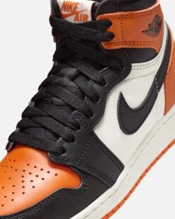 Jordan Kids' Air Jordan 1 High OG "Shattered Backboard" (GS) Black/Black-Sail-Stafish -Culture kings 05013325 YX158 default 0060