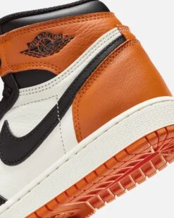 Jordan Kids' Air Jordan 1 High OG "Shattered Backboard" (GS) Black/Black-Sail-Stafish -Culture kings 05013325 YX158 default 0080