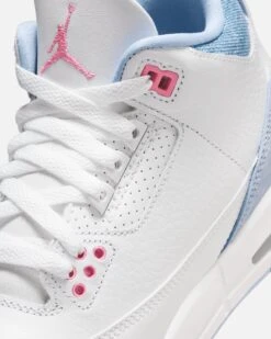 Jordan Kids' Air Jordan 3 Retro (GS) White/Pink Glow -Culture kings 05013348 YW873 default 0060