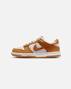 Nike Kids' Dunk Low SE (GS) Vast Grey/Desert Ochre/White