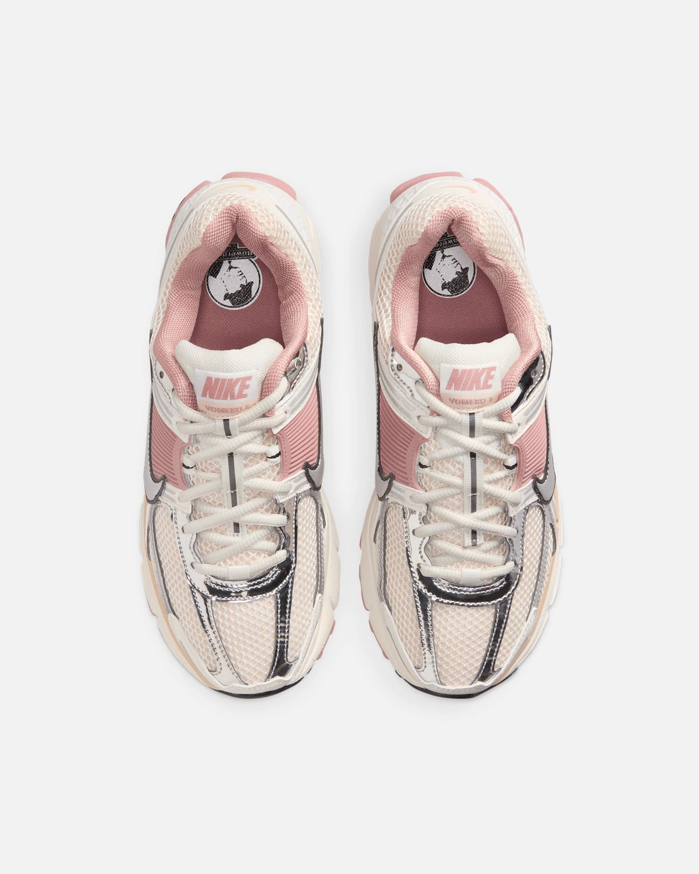 Nike Women's Zoom Vomero 5 Sail/Sail/Pearl White-Particle Pink 9 Nike Women's Zoom Vomero 5 Sail/Sail/Pearl White-Particle Pink - Image 7
