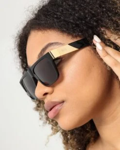 22 Sunglasses Black/gold 14 22 Sunglasses Black/gold -Culture kings 06001319 YB003 womens 00016