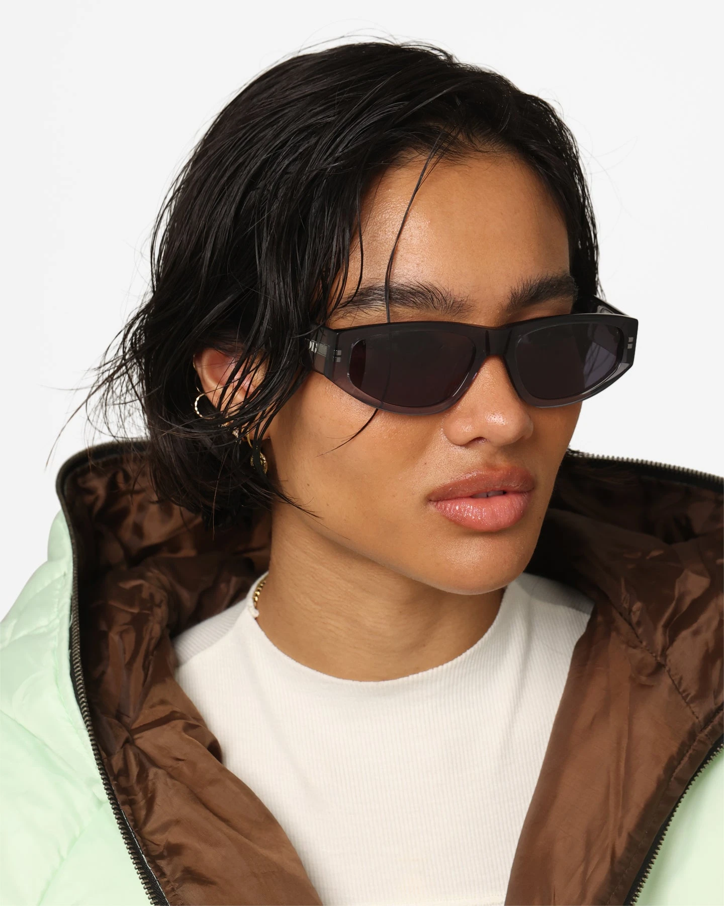 Dom & Ella X Sito Elroy Sunglasses Smoke Gradient/Sapphire Martini 5 Dom & Ella X Sito Elroy Sunglasses Smoke Gradient/Sapphire Martini - Image 3