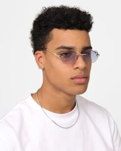 Belvoir & Co Willow Sunglasses Blue/Gold -Culture kings 06010693 YX034 mens 0015