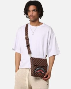 Sprayground Sharks In Paris Lenticular Sling Bag Multi