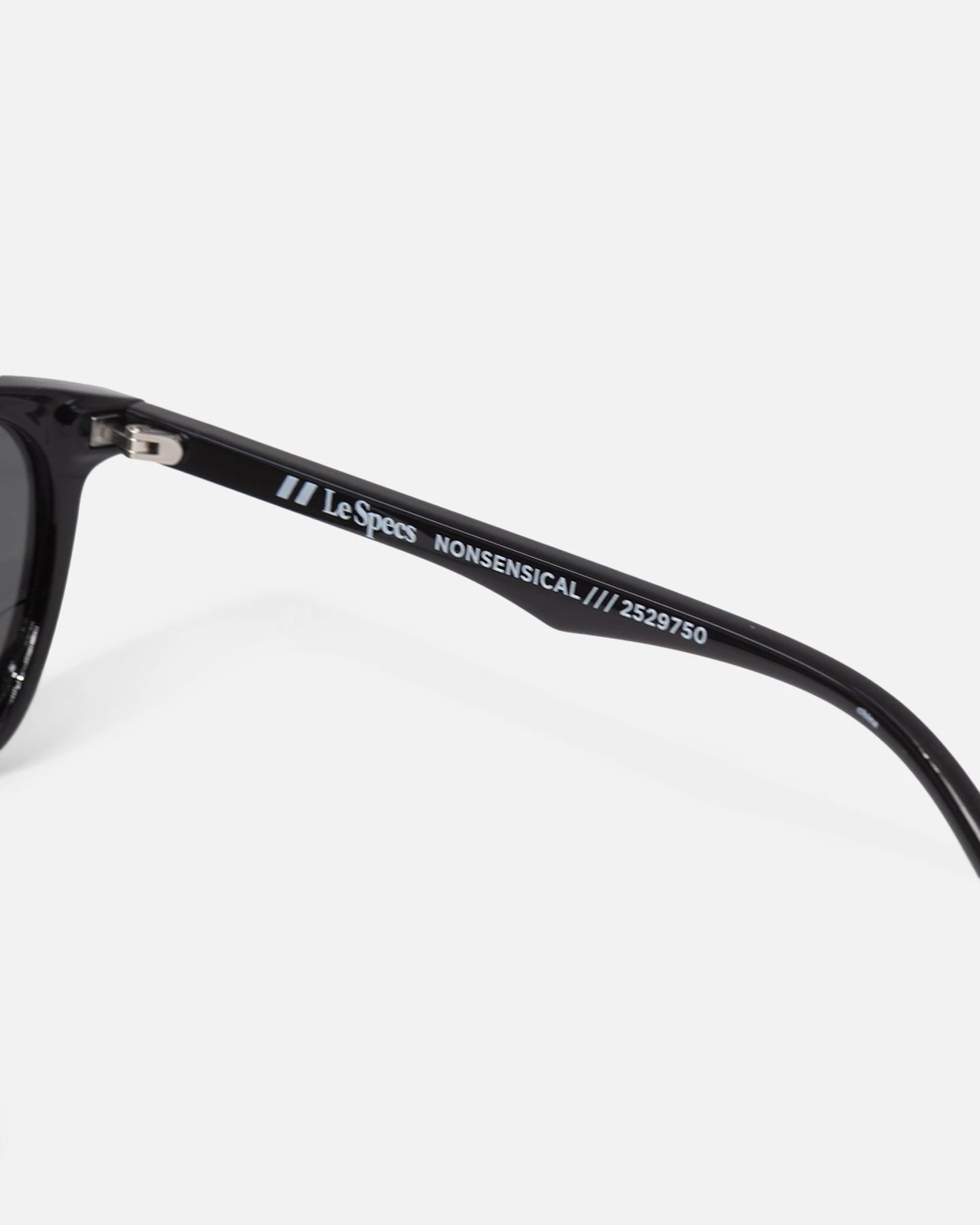 Le Specs Nonsensical Sunglasses Black 8 Le Specs Nonsensical Sunglasses Black - Image 6