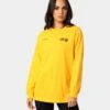 4HUNNID Roll The Dice Long Sleeve T-Shirt Mustard -Culture kings 08000654 YM017 womens 0010