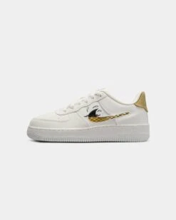 Nike Kids' Air Force 1 LV8 (GS) Sail/Sanded Gold