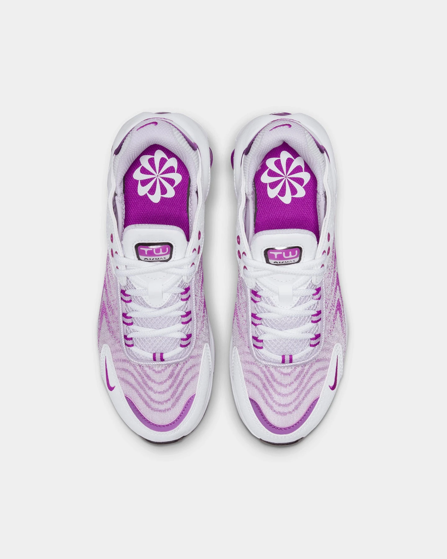 Nike Kids' Air Max TW (GS) "Vivid Purple" White/Vivid Purple 9 Nike Kids' Air Max TW (GS) "Vivid Purple" White/Vivid Purple - Image 7