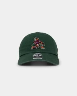 '47 BRAND 47 Brand Arizone Coyotes 'LA Kings X Arizona Coyotes' Clean Up Strapback Dark Green