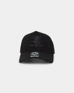 '47 BRAND 47 Brand Anaheim Ducks '47 MVP DT Snapback Black/Black