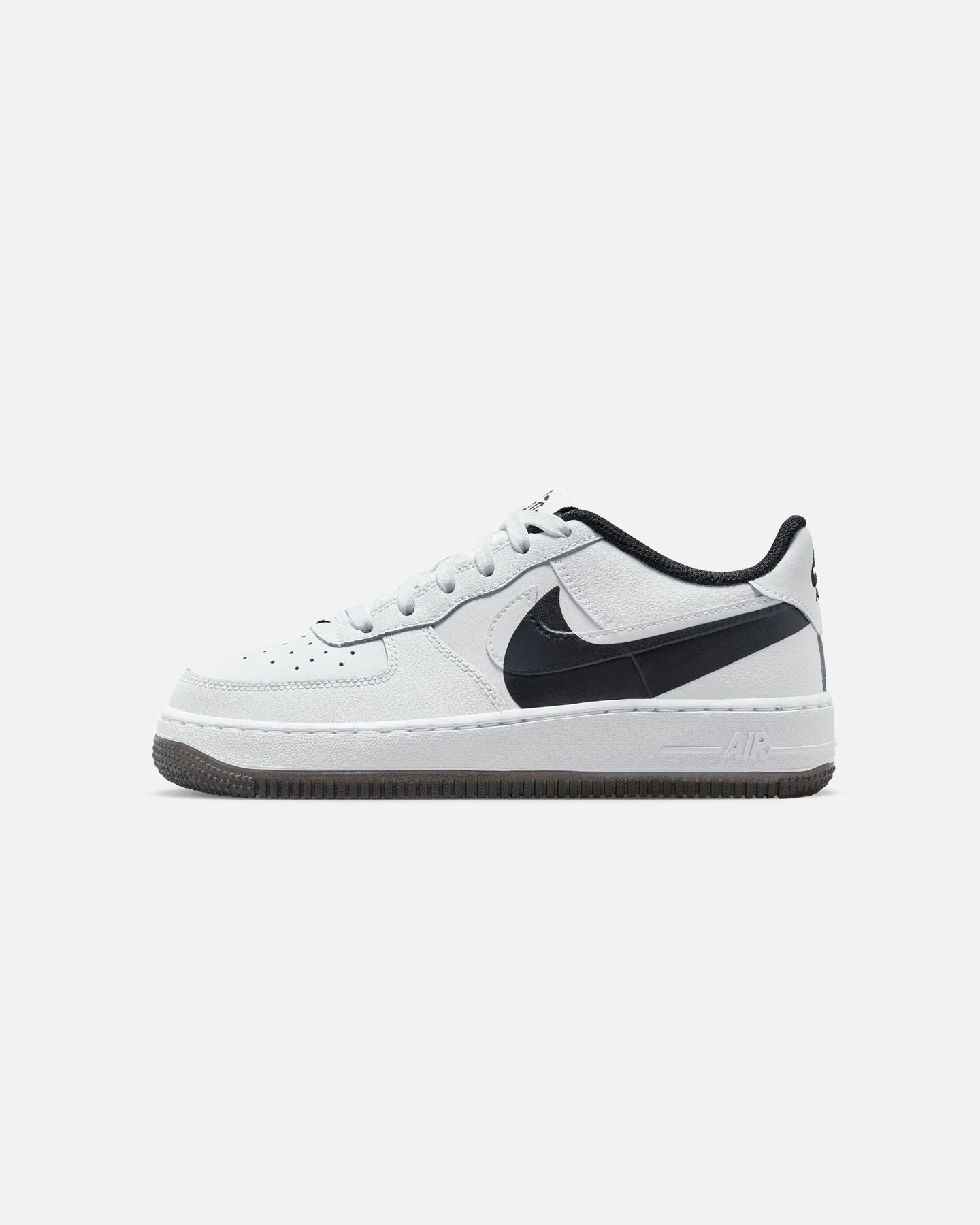 Nike Kids' Air Force 1 LV8 2 (GS) White/White-Black 3 Nike Kids' Air Force 1 LV8 2 (GS) White/White-Black
