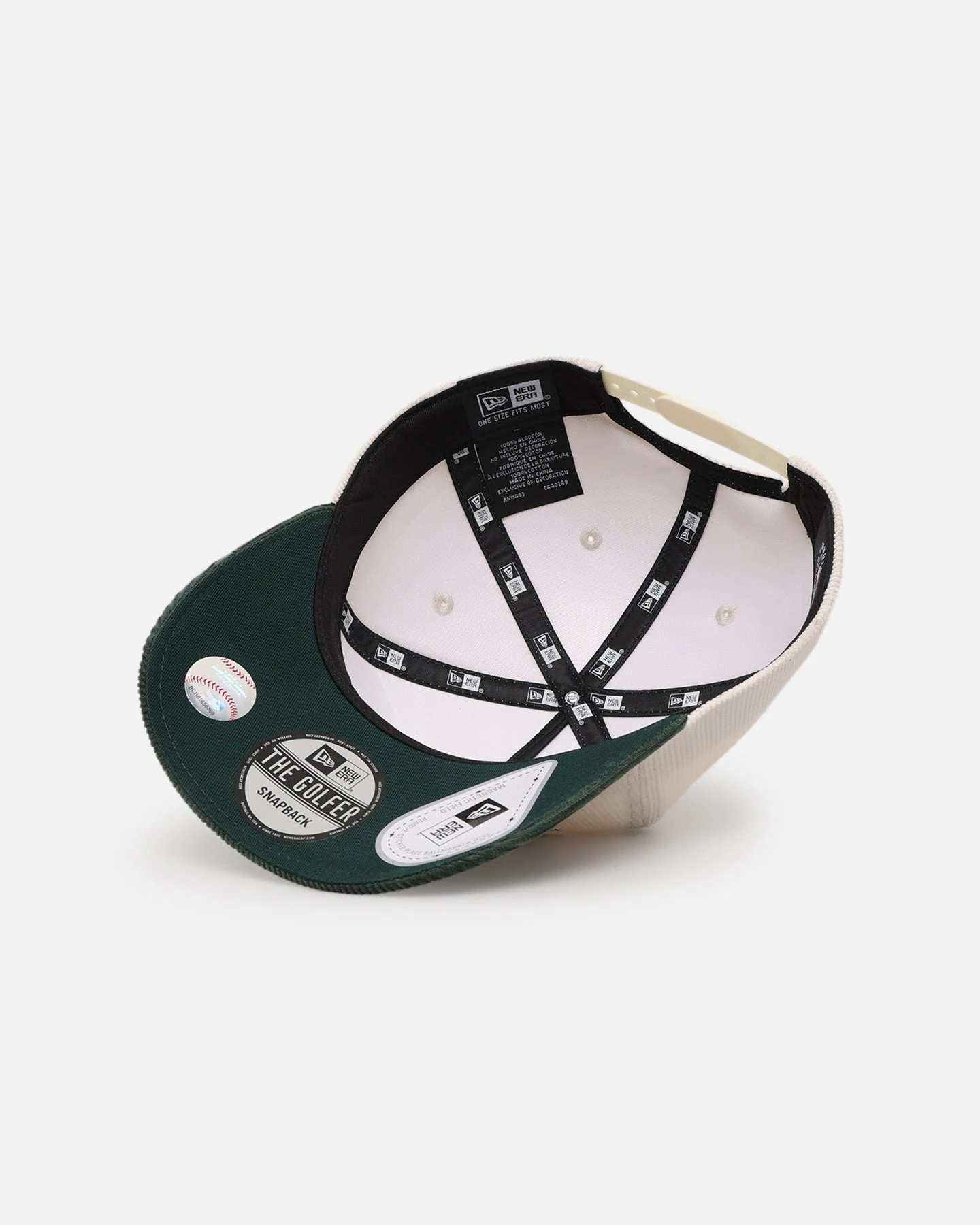 New Era Los Angeles Dodgers 'Heritage Golf' Pre-Curved Golfer Snapback Chrome White 9 New Era Los Angeles Dodgers 'Heritage Golf' Pre-Curved Golfer Snapback Chrome White - Image 7