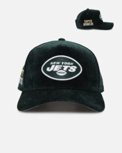 Culture kings 5 New Era New York Jets 'Plush Chenille' 9FORTY A-Frame Snapback Dark Green
